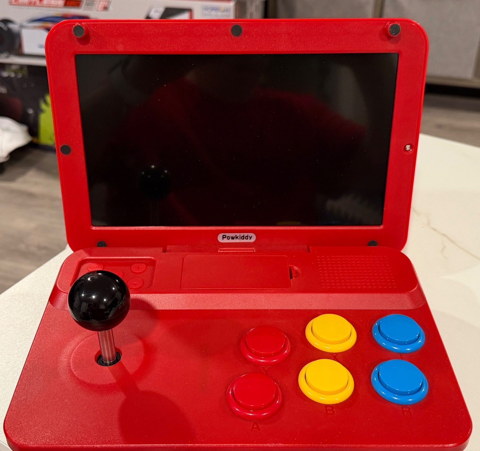 PowKiddy A 13 Portable Claim shell retro style arcade console