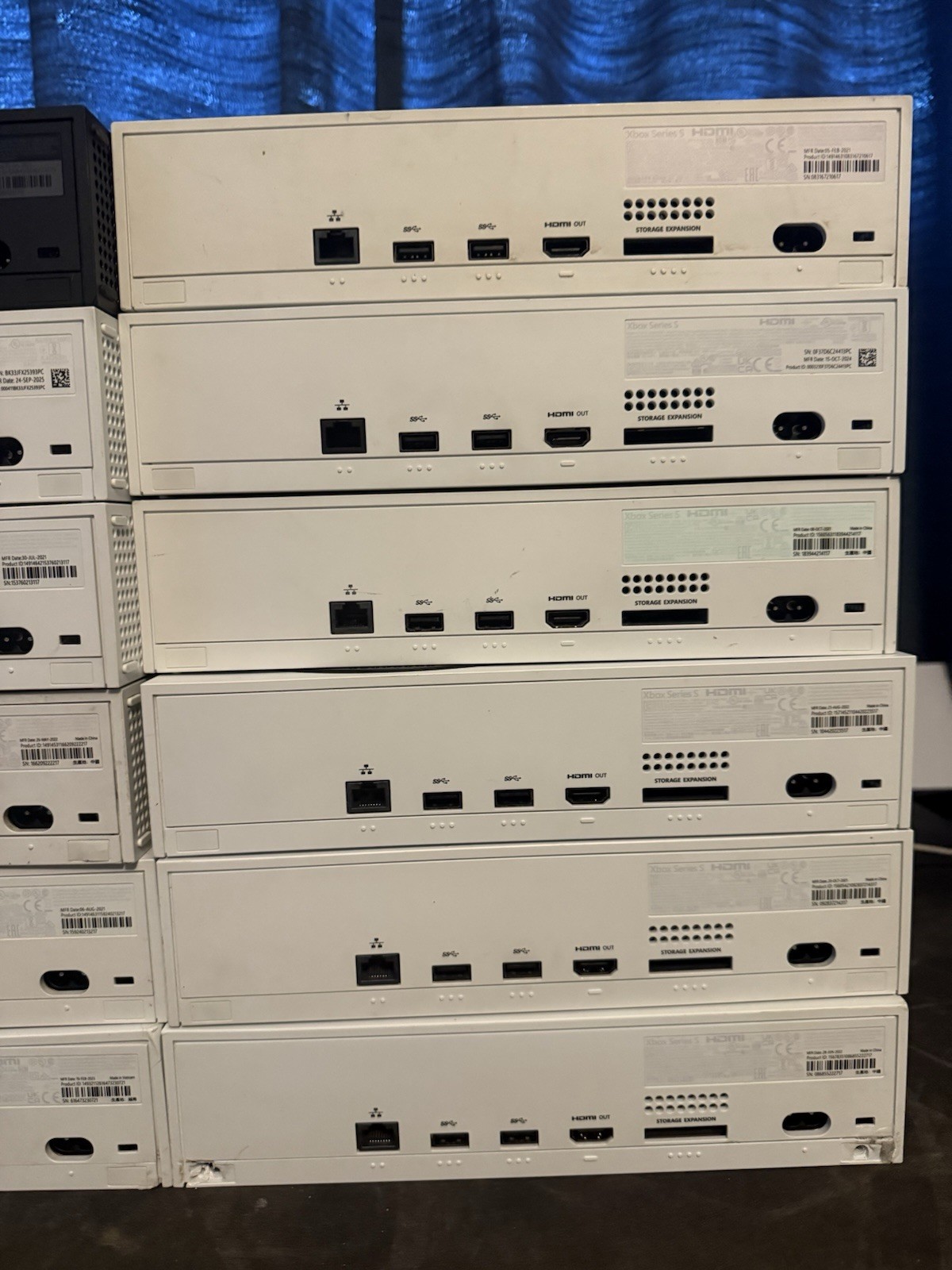 Microsoft Xbox Series S 512GB White Console ONLY Lot Of 12x Tested Working