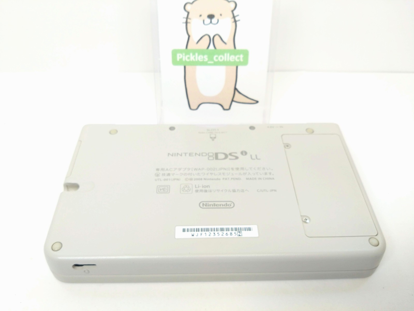 DSi LL XL White UTL-001 w/Stylus 2GB Language Japanese Tested Nintendo 0526D