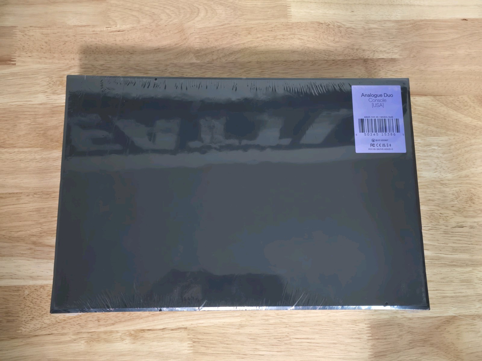 Brand New Sealed Analogue DUO Black Turbo Grafx 16 TG16 Console System