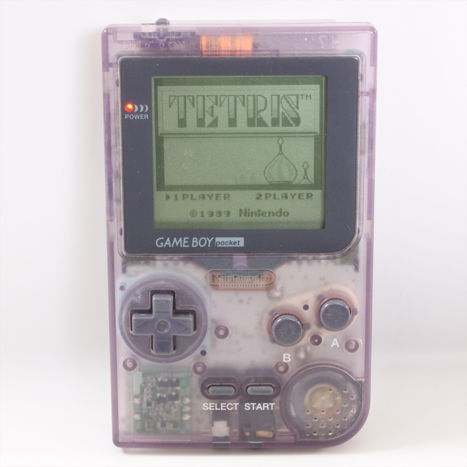 Gameboy Pocket CLEAR PURPLE Console MGB-001 Boxed Nintendo CHINA MH15650545 gb