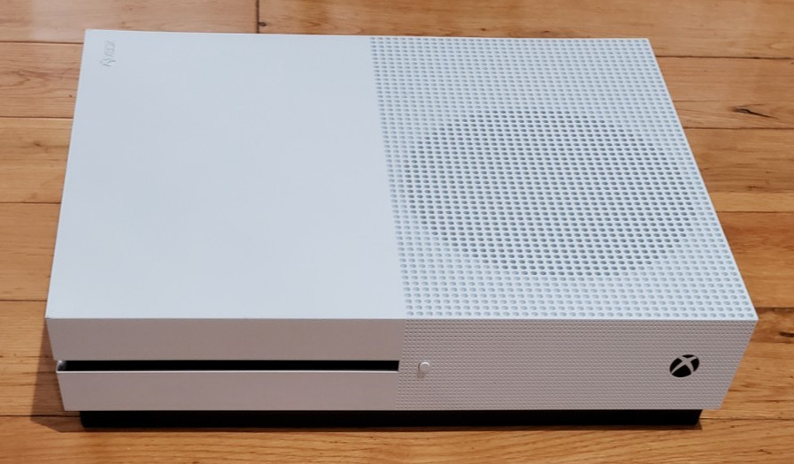 Xbox One S 1TB Console 1681 White Bundle, Controller 1708, Power, HDMI, TESTED