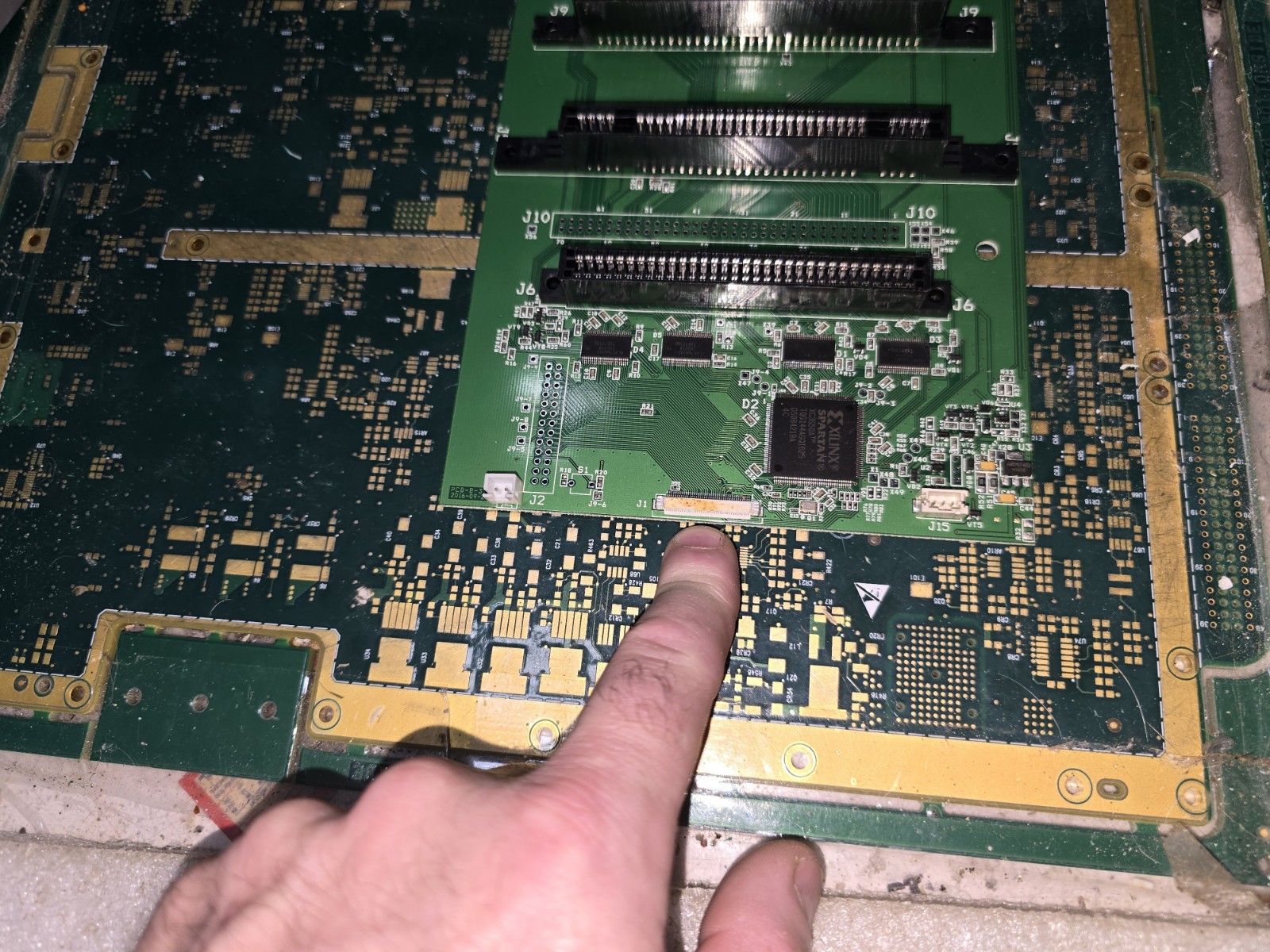 Hyperkin Retron 5 DEFECTIVE DONOR Cartridge Slot Board-Broken Pin/Clip-PARTS