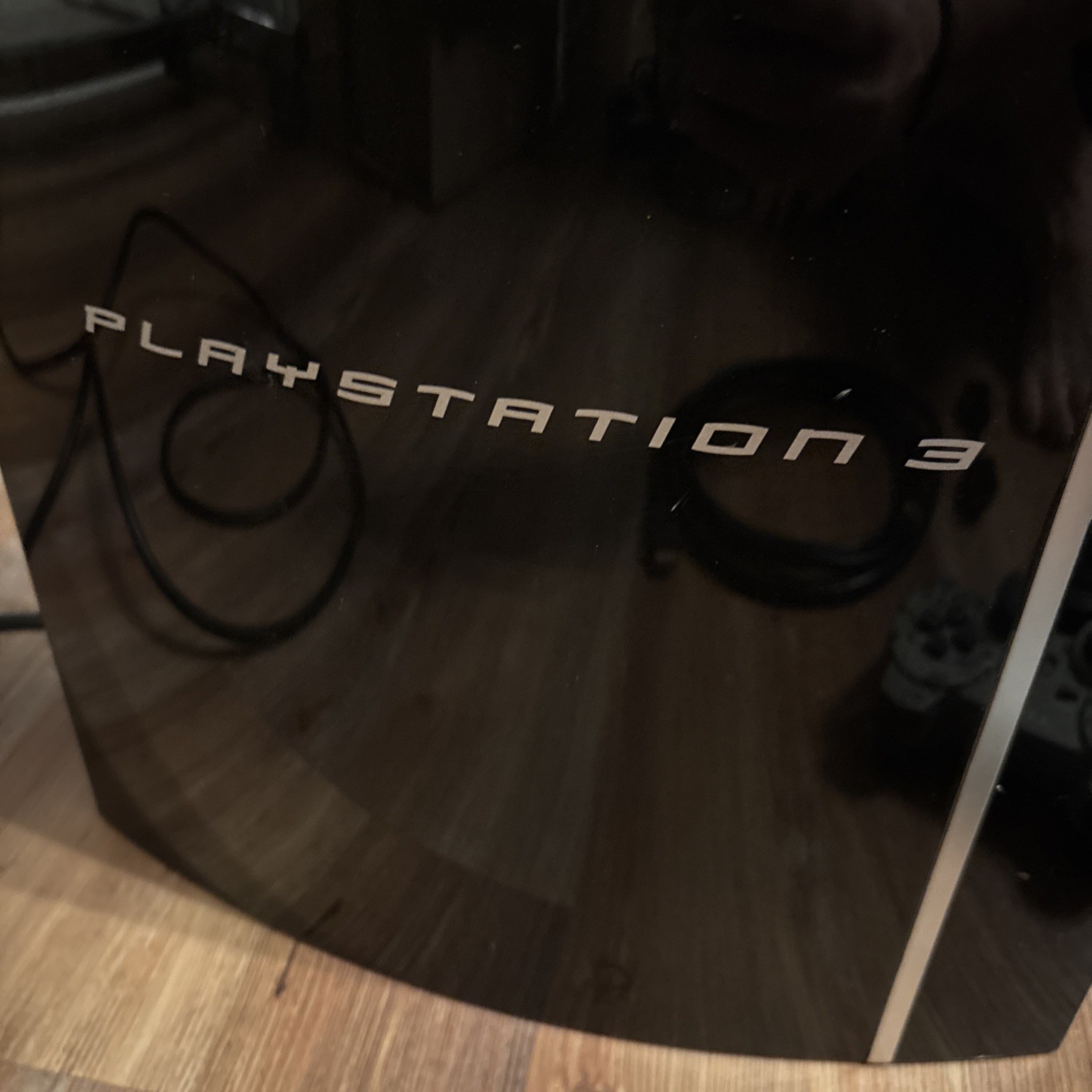 Sony PlayStation 3 Console PS3 + Cords +2 Controllers Blu-ray DVD HDMI Bluetooth