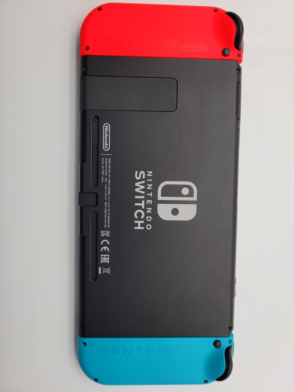 Nintendo Switch Console Neon Red/Neon Blue + Ring fit Ring (NO GAME CARD)