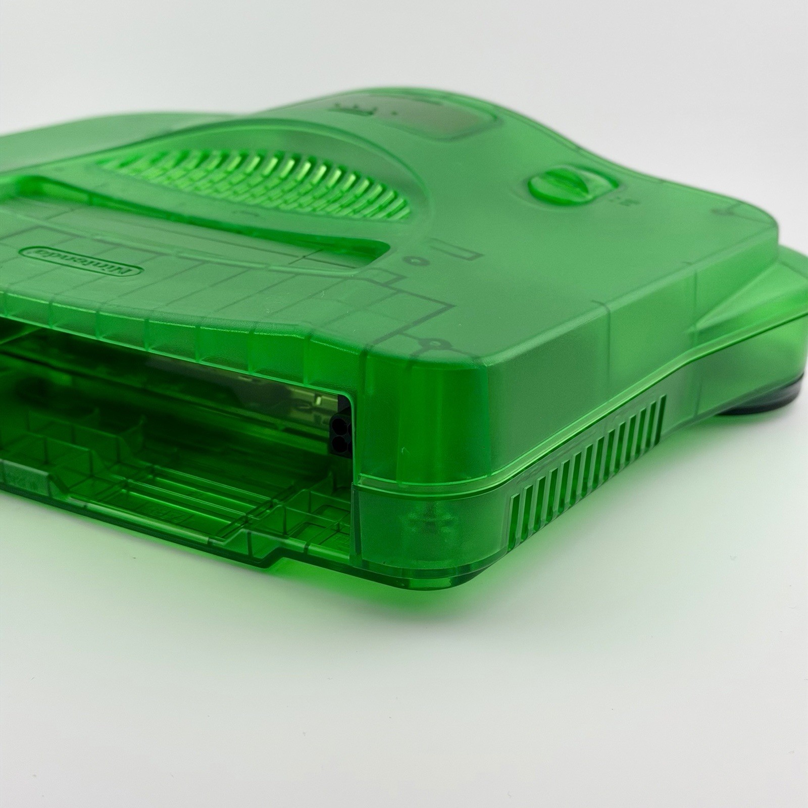 OEM Nintendo 64 Funtastic Jungle Green Console w/ Expansion Pack & Controller