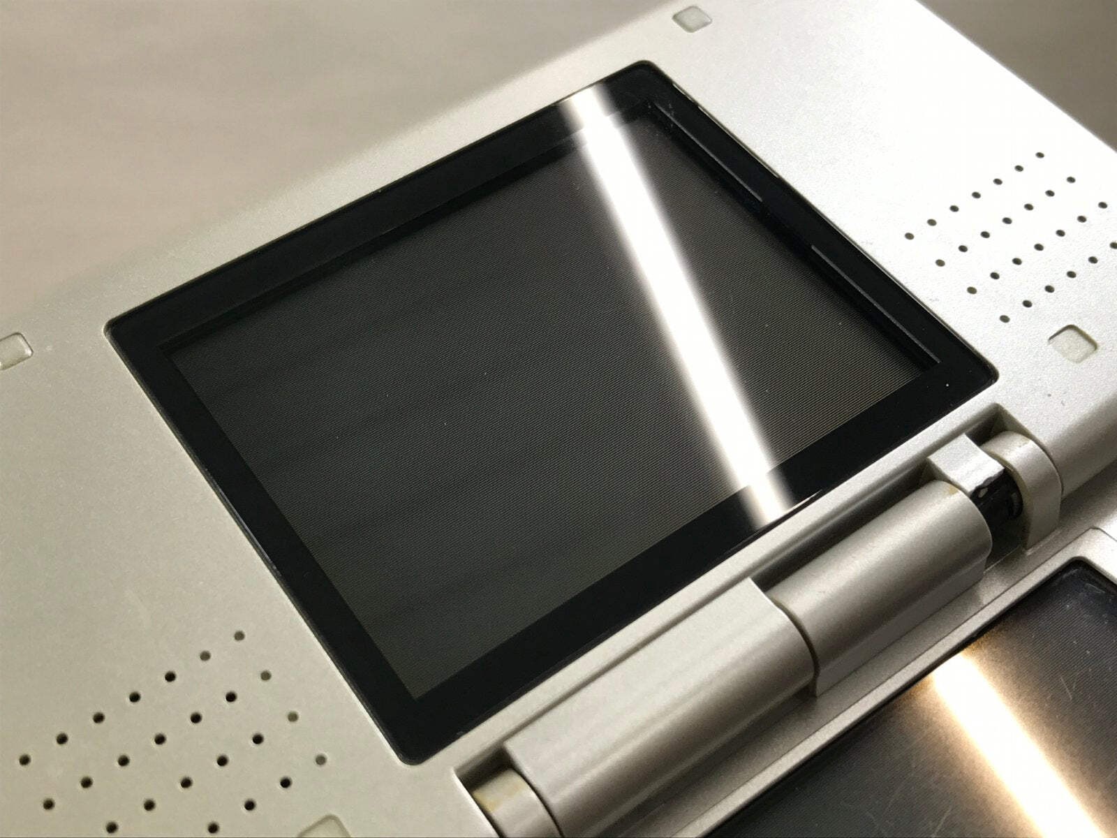 Nintendo DS Platinum Silver Console Nintendo Japan – With Defects LH1100