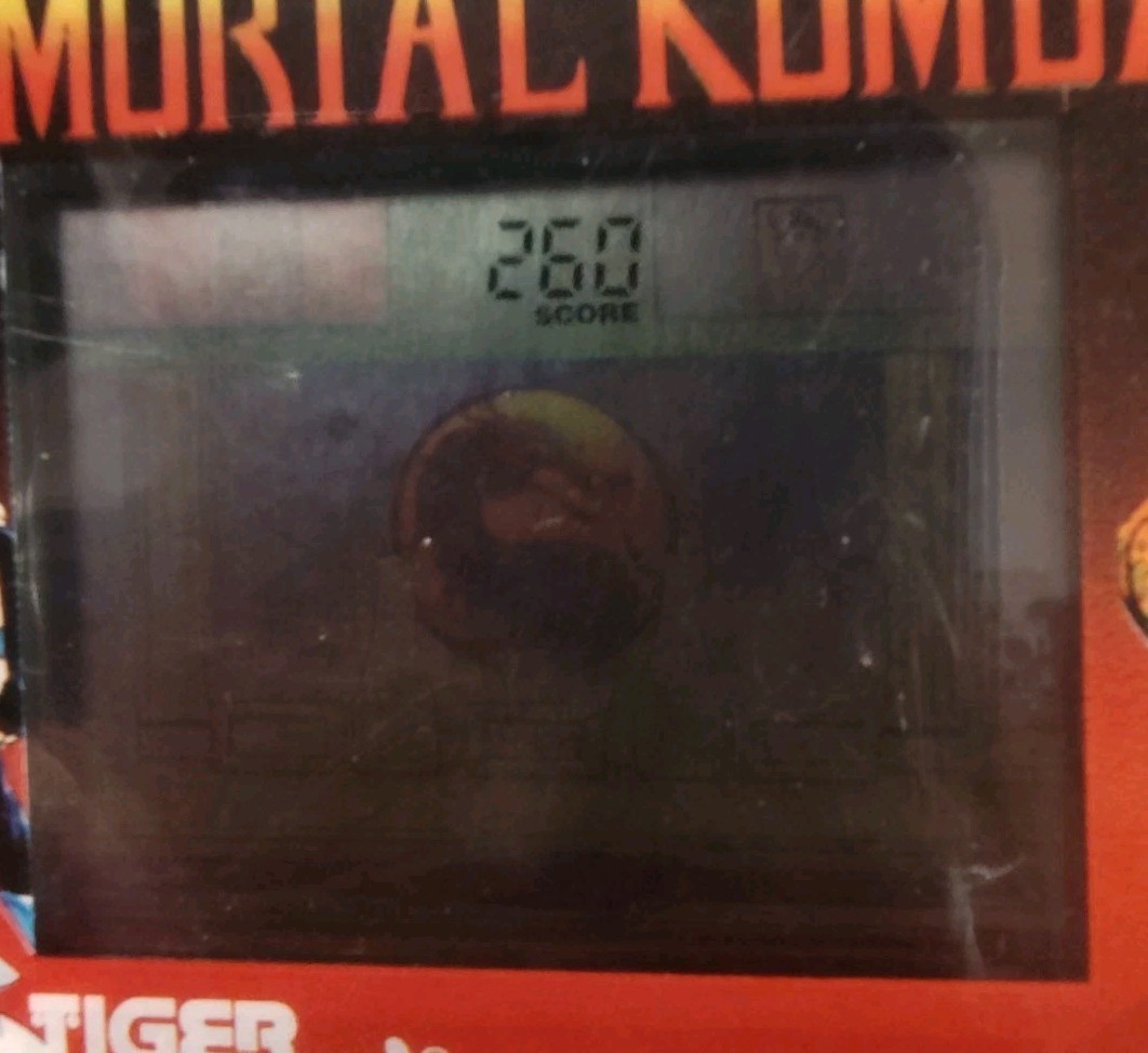 Tiger Midway Mortal Kombat Portable Handheld – WORKS! 1988