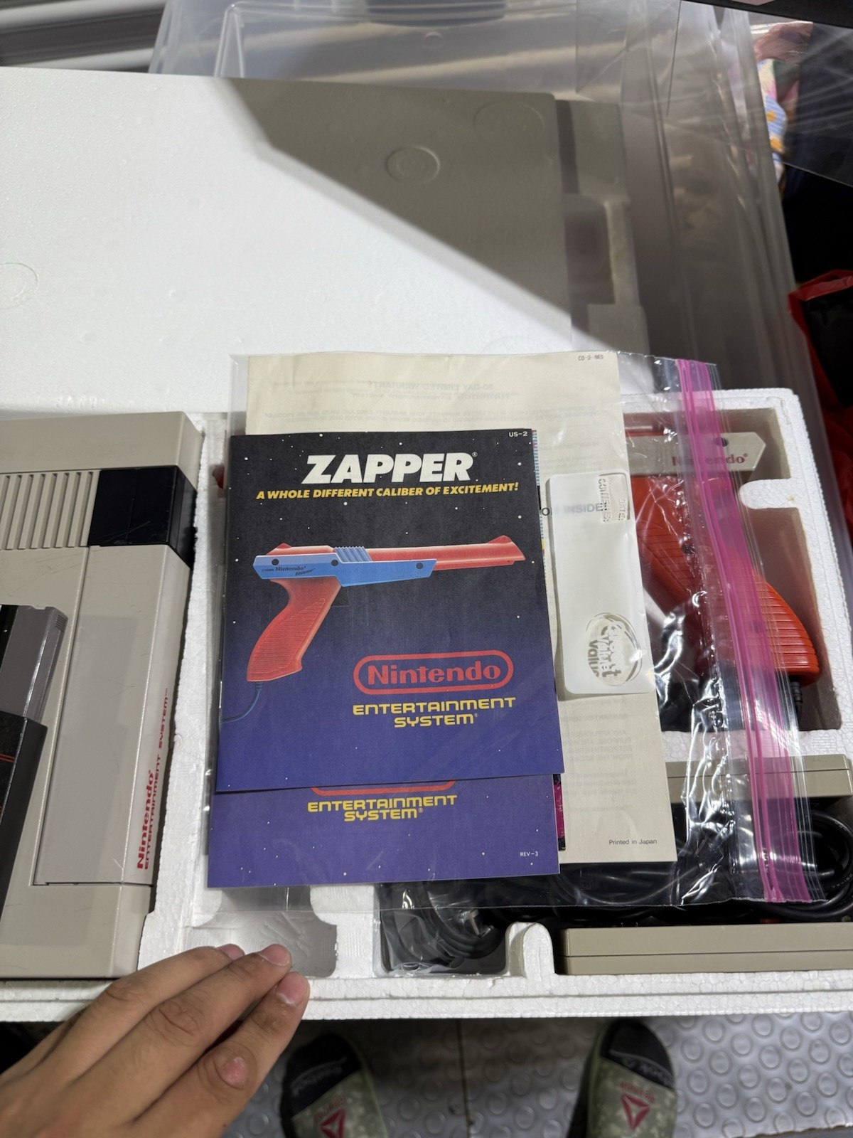 Nintendo NES Action Set System Console