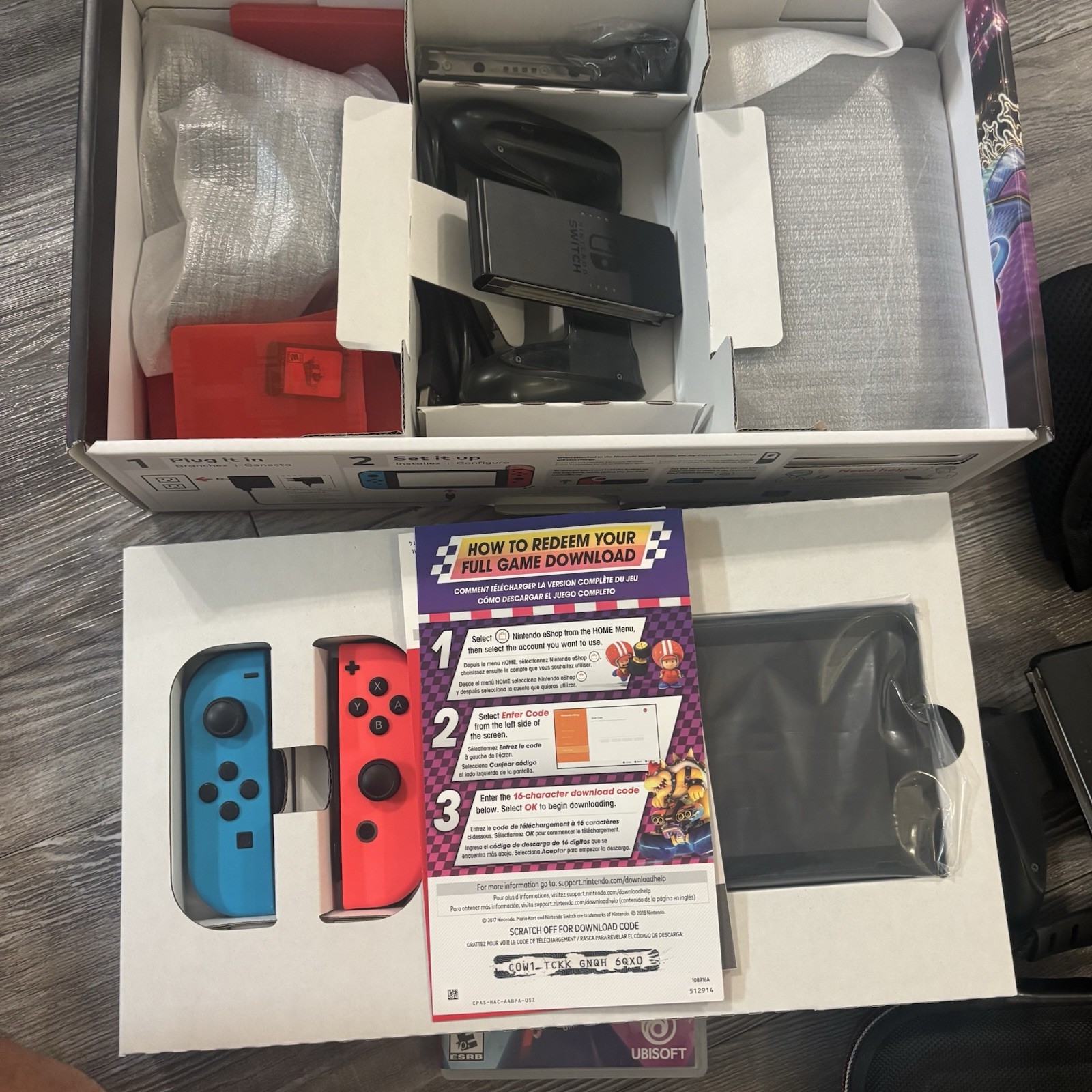 Nintendo Switch Mario Kart 8 Bundle w/ 4 Extra Games, Xtra Controllers & Storage