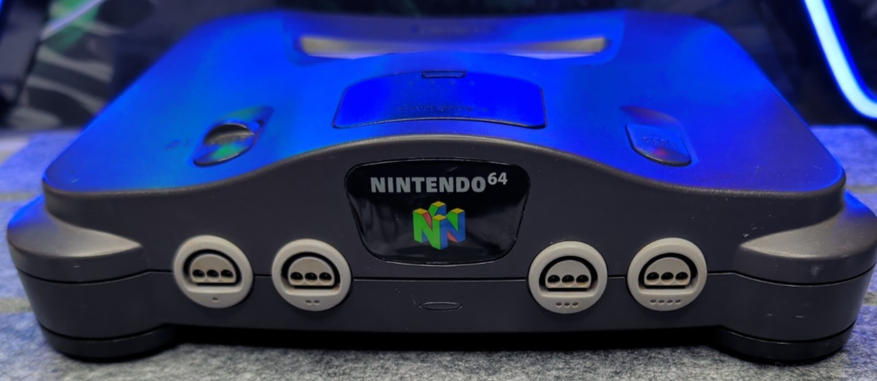 Nintendo 64 N64 NUS-001 (JPN) Japanese Console w/Jumper Pak Power AV Controller