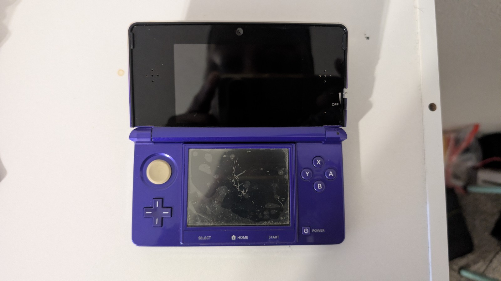 Nintendo 3DS Purple Console Bundle W/ Case Charger 10+ Games Several Styluses