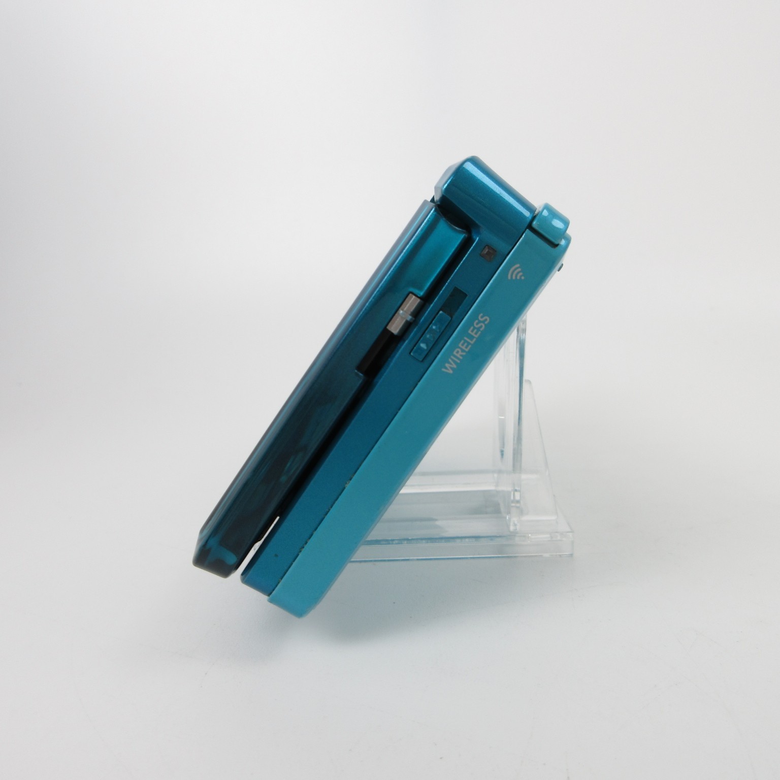 【Very Good】Nintendo 3DS Aqua Blue Console ONLY Japanese Edition #ReRe0525/01