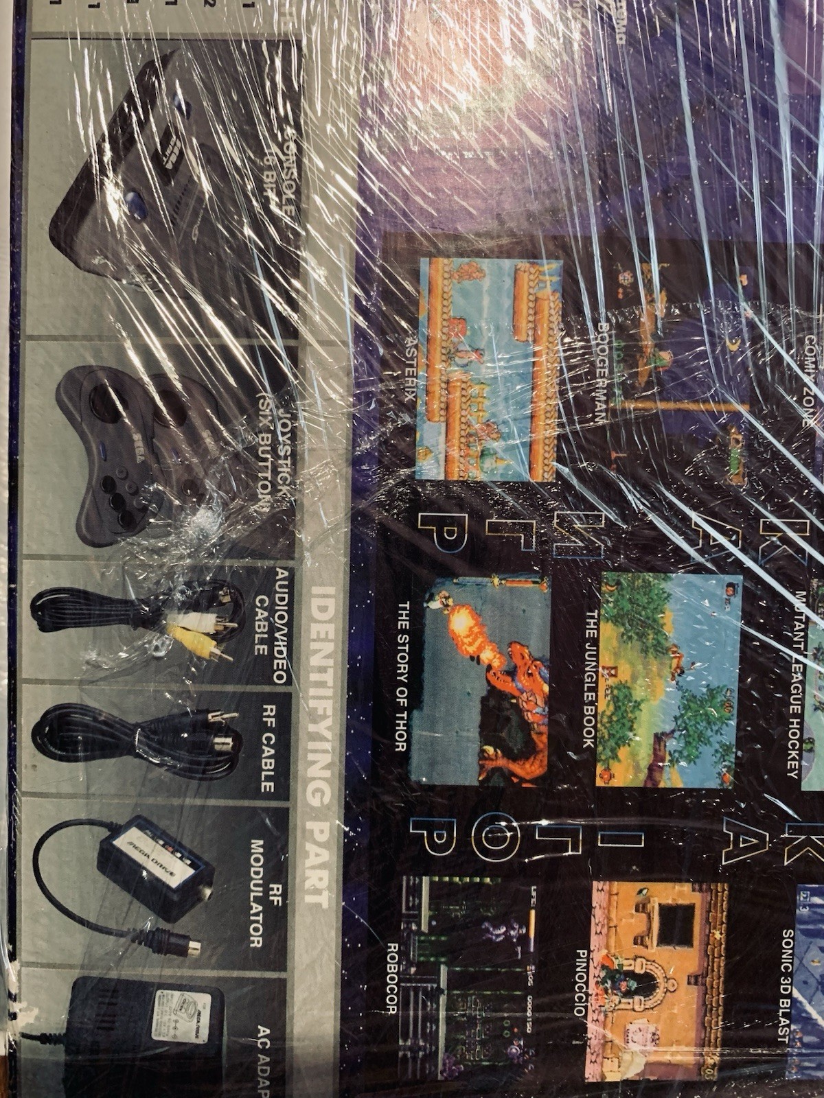 Sega Mega Drive 3 (Сега) 16-bit Clone (MD) Collectible Game Console (Rare)