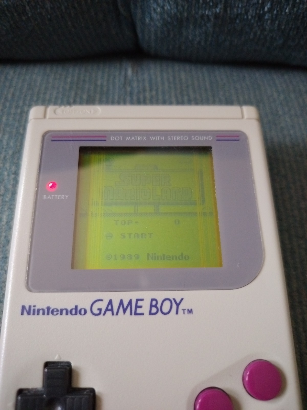 Nintendo Game Boy Launch Edition Handheld System- Gray (IN BOX) READ DESCRIPTION