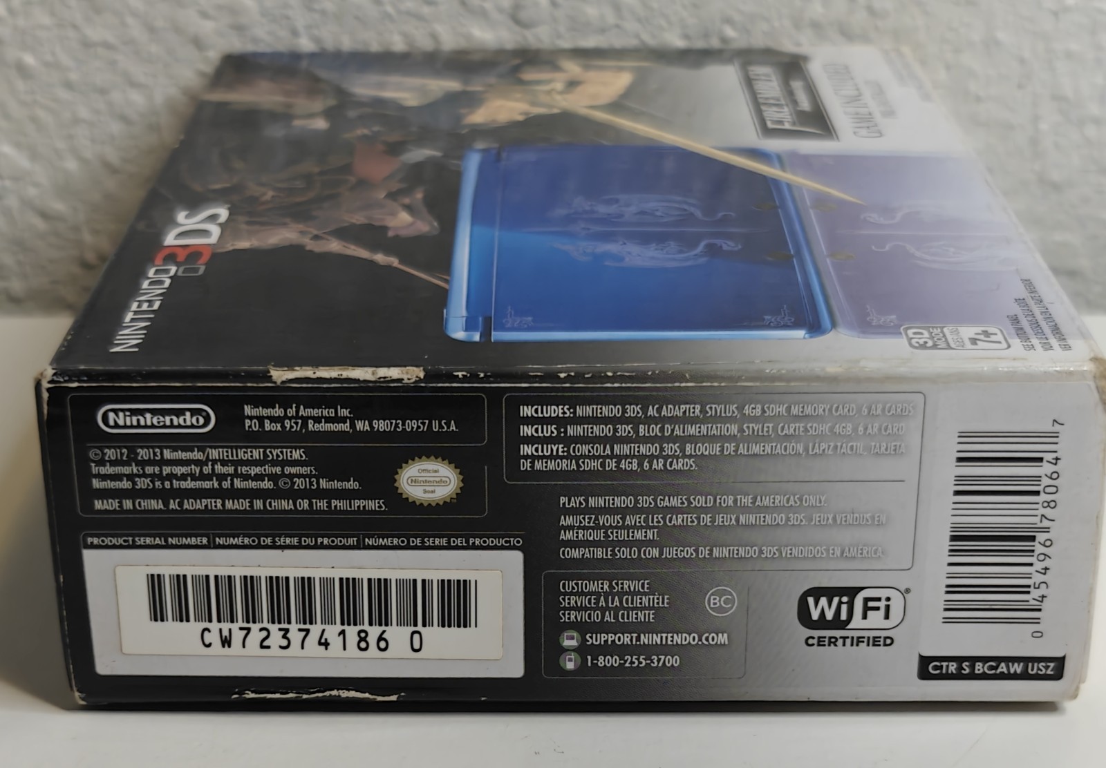 Fire Emblem Awakening Nintendo 3DS Limited Edition Blue – Complete Tested
