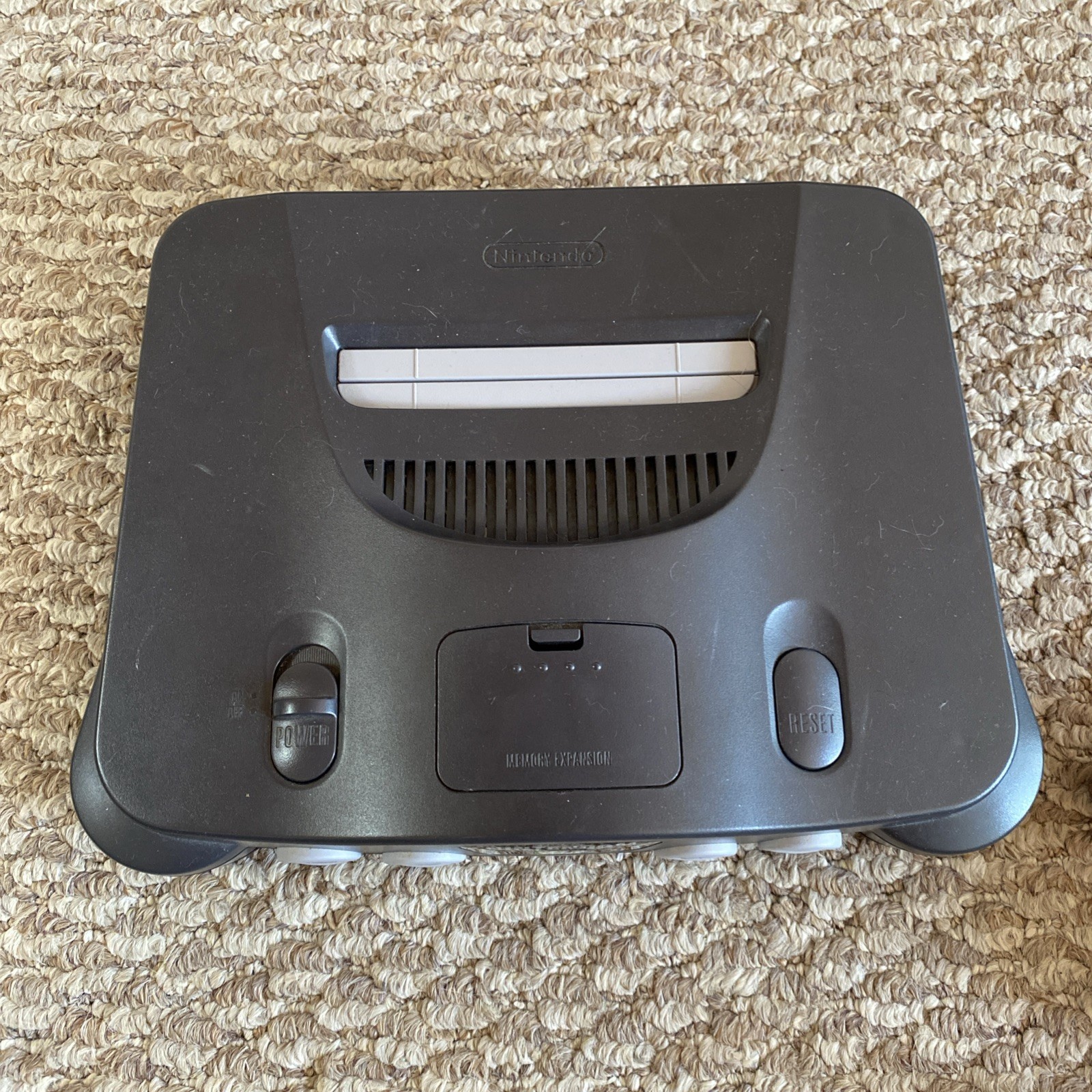Nintendo 64 Console N64 w/ Controller Power & AV Cables Tested Working