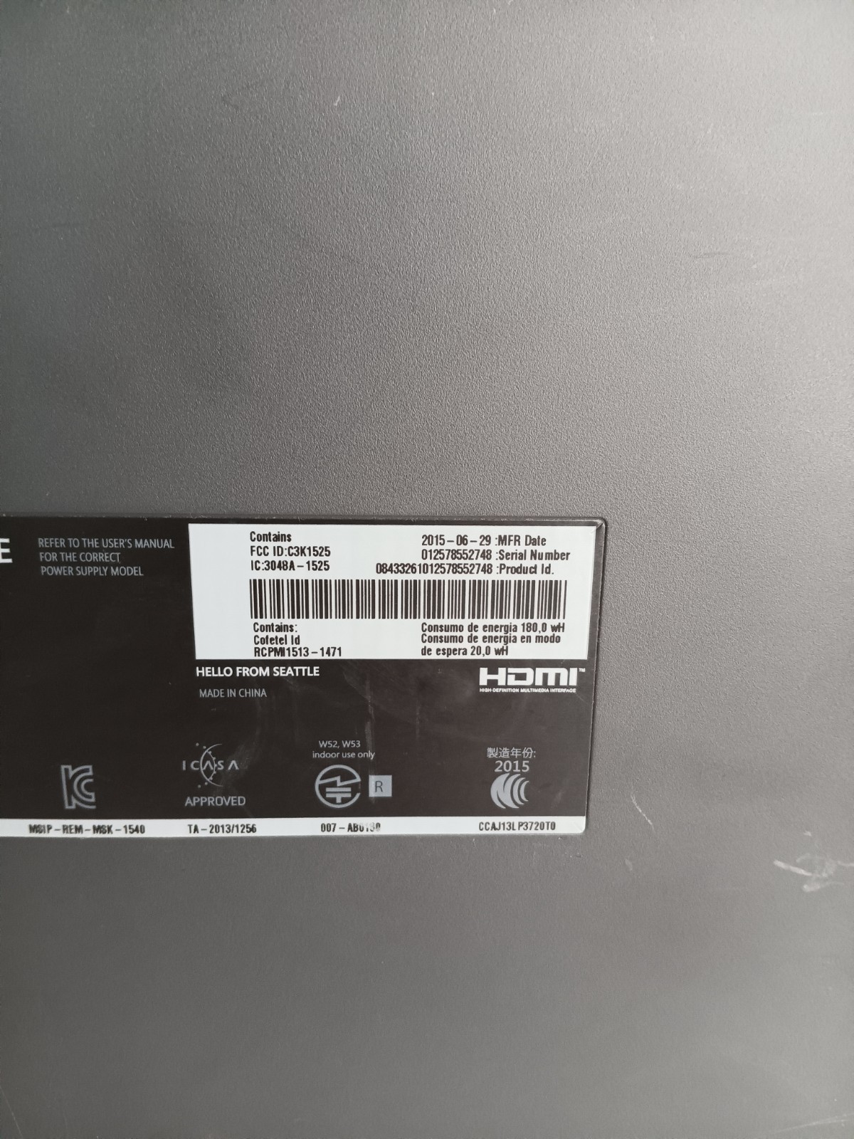 Xbox One Halo Edition UNSC Video Game Console NOT POWERING ON Limited Edition