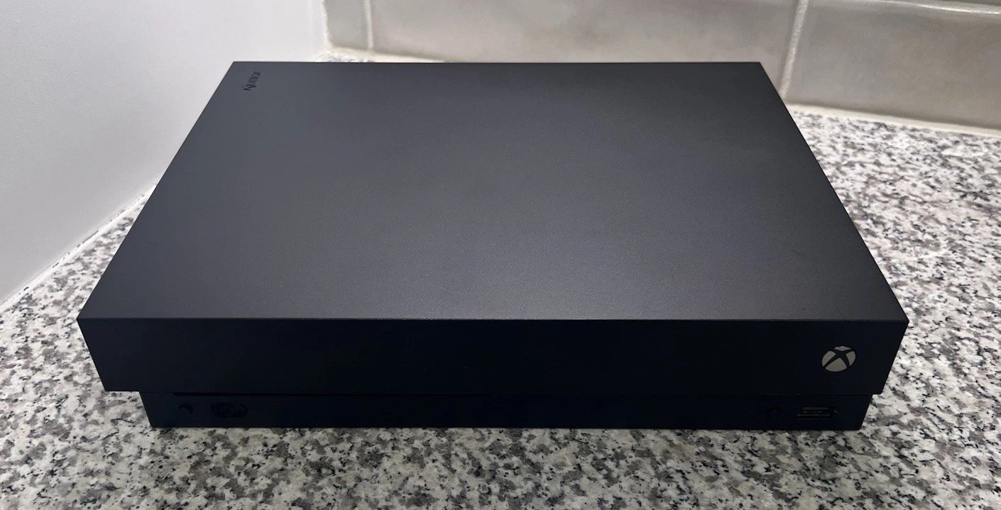 Microsoft Xbox One X | 1TB Model 1787 Game System | Console + Cables Only