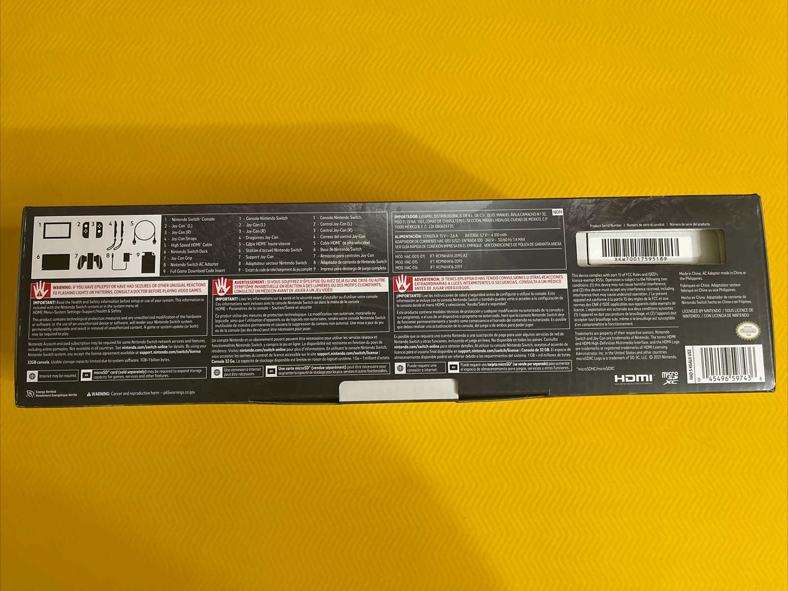 Nintendo Switch Monster Hunter Rise Console New