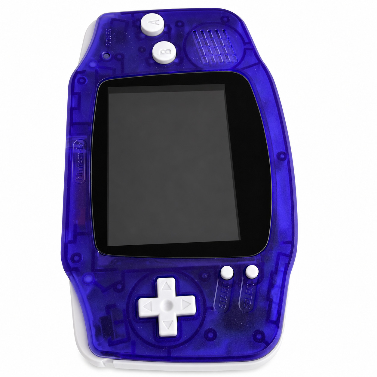 Nintendo Game Boy Advance GBA IPS Backlit Clear Purple Excellent GBA IPS