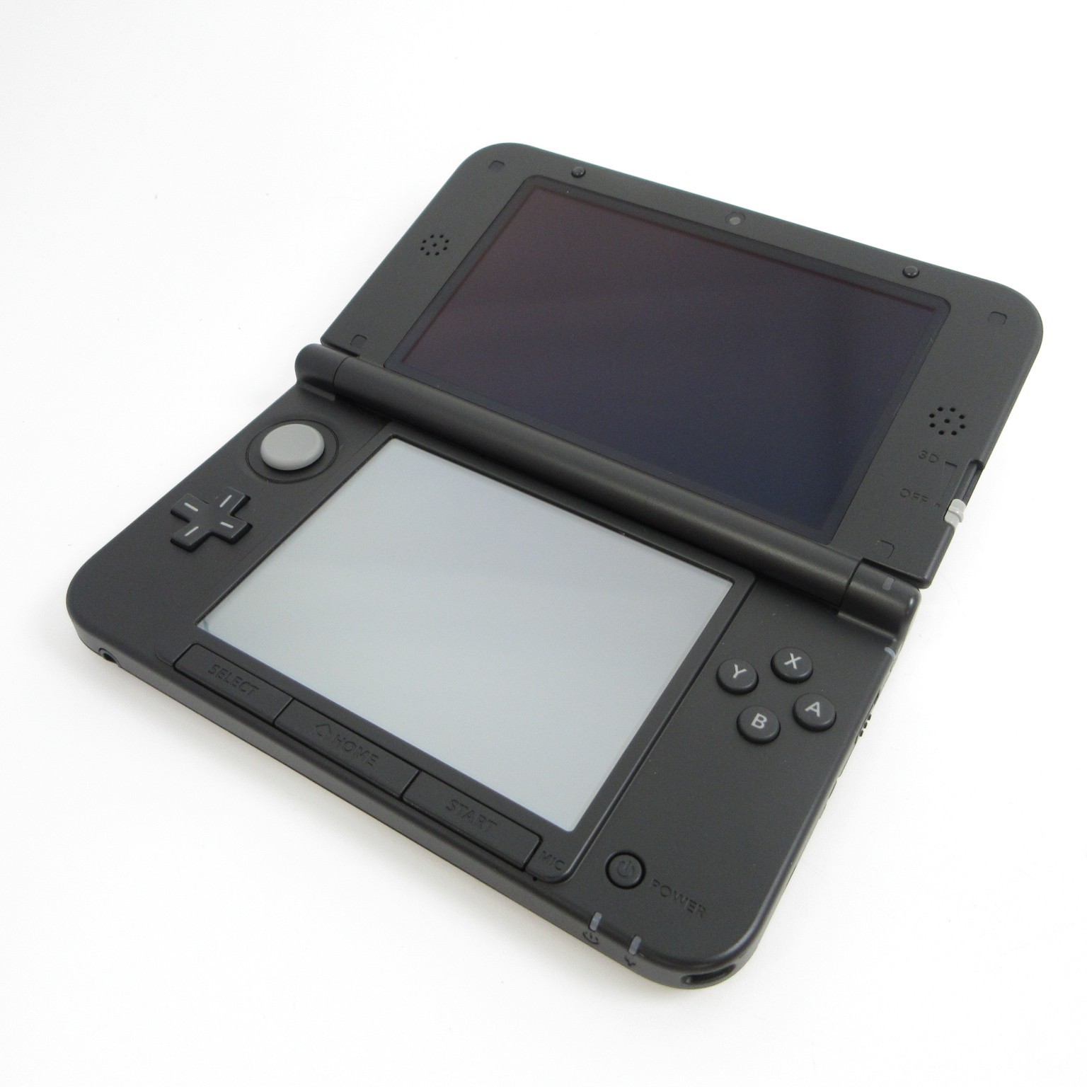 【Mint】Nintendo 3DS LL XL Silver x Black Console ONLY Japan Ver. #RET0517/01