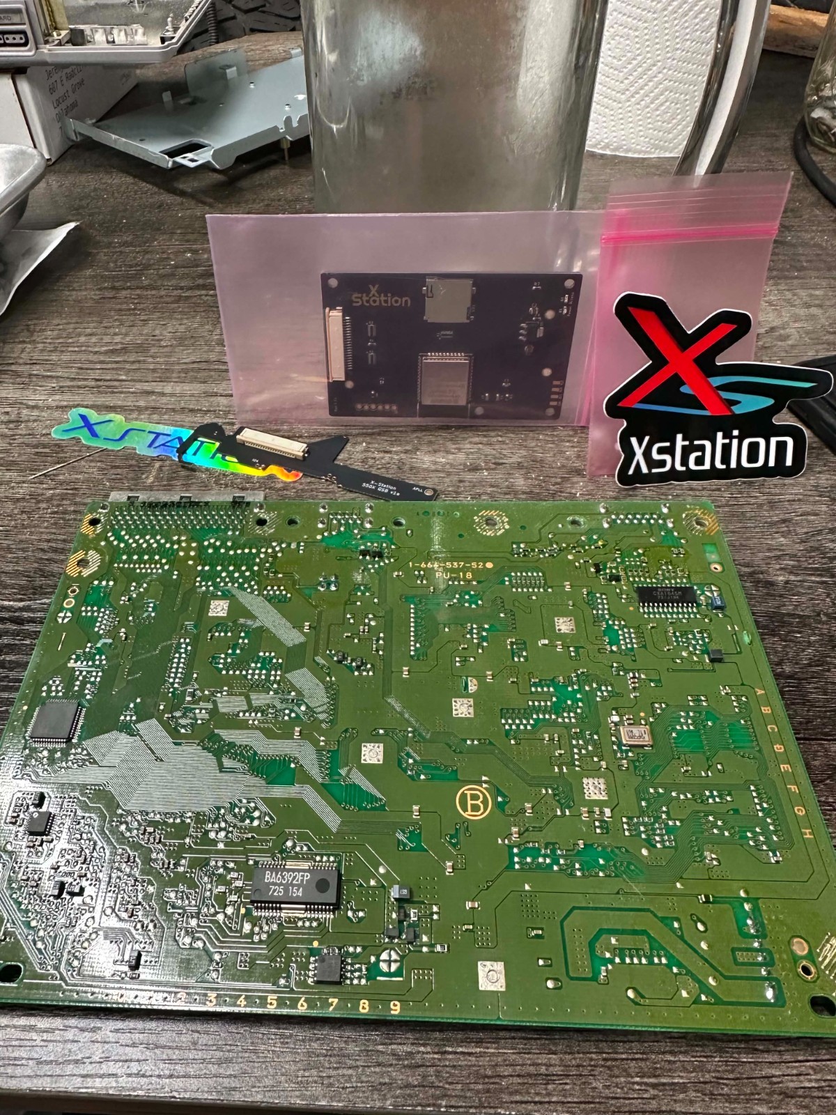 PlayStation 1 Console – XStation + Recap (SCPH5501)
