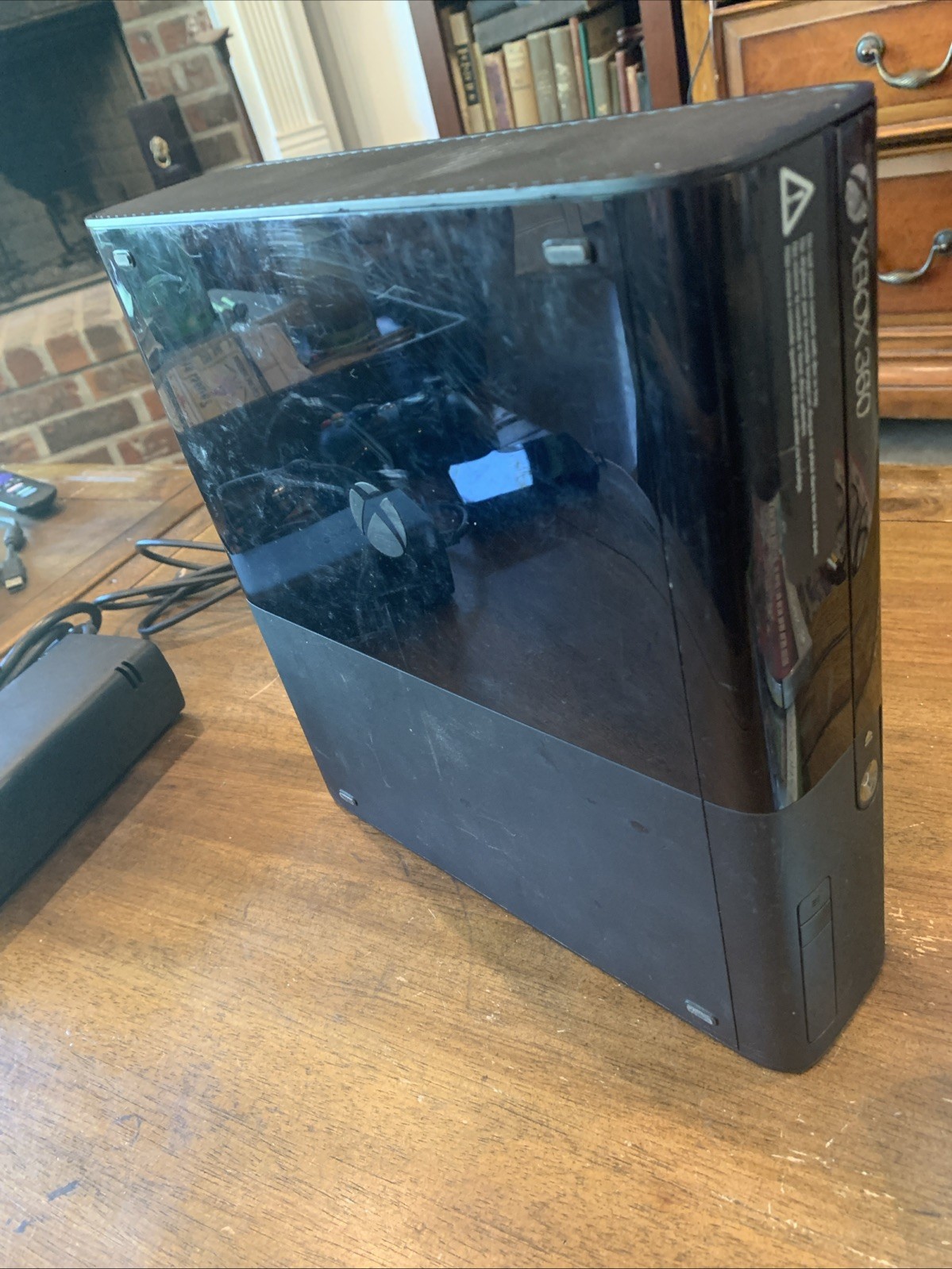 Xbox 360 E 1538 Console 250GB HDD Bundle, OEM Controller, Power, HDMI, TESTED!