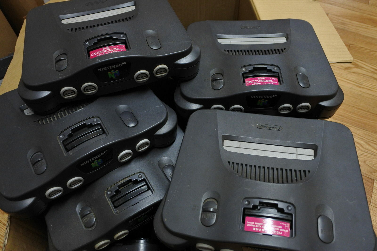 WHOLESALE Nintendo 64 Lot of 4 Console System Random FREE Shipping TESTED