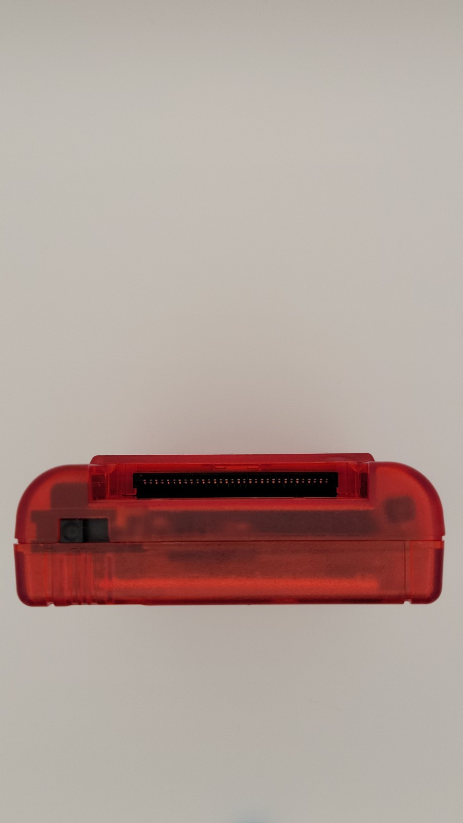 Gameboy DMG-01 W/IPS Backlit Screen, New Clear Red Shell. Upgraded Gameboy