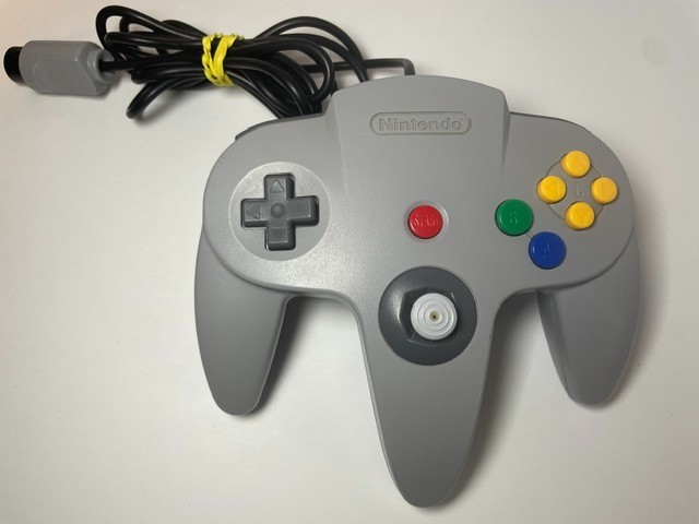 NINTENDO 64 N64 Console Grey Complete Bundle w/ Controller Tested Works
