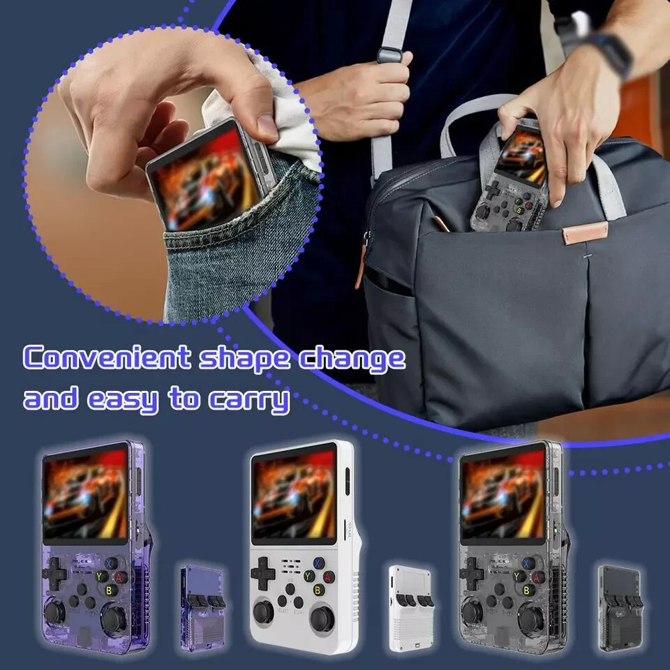 Console 15000+ Games R36S Dual System 3000mAh Battery TV Output