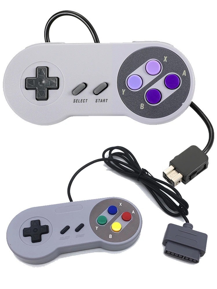 For New Super Nintendo SNES System Console Replacement Controller 6FT SNS-005