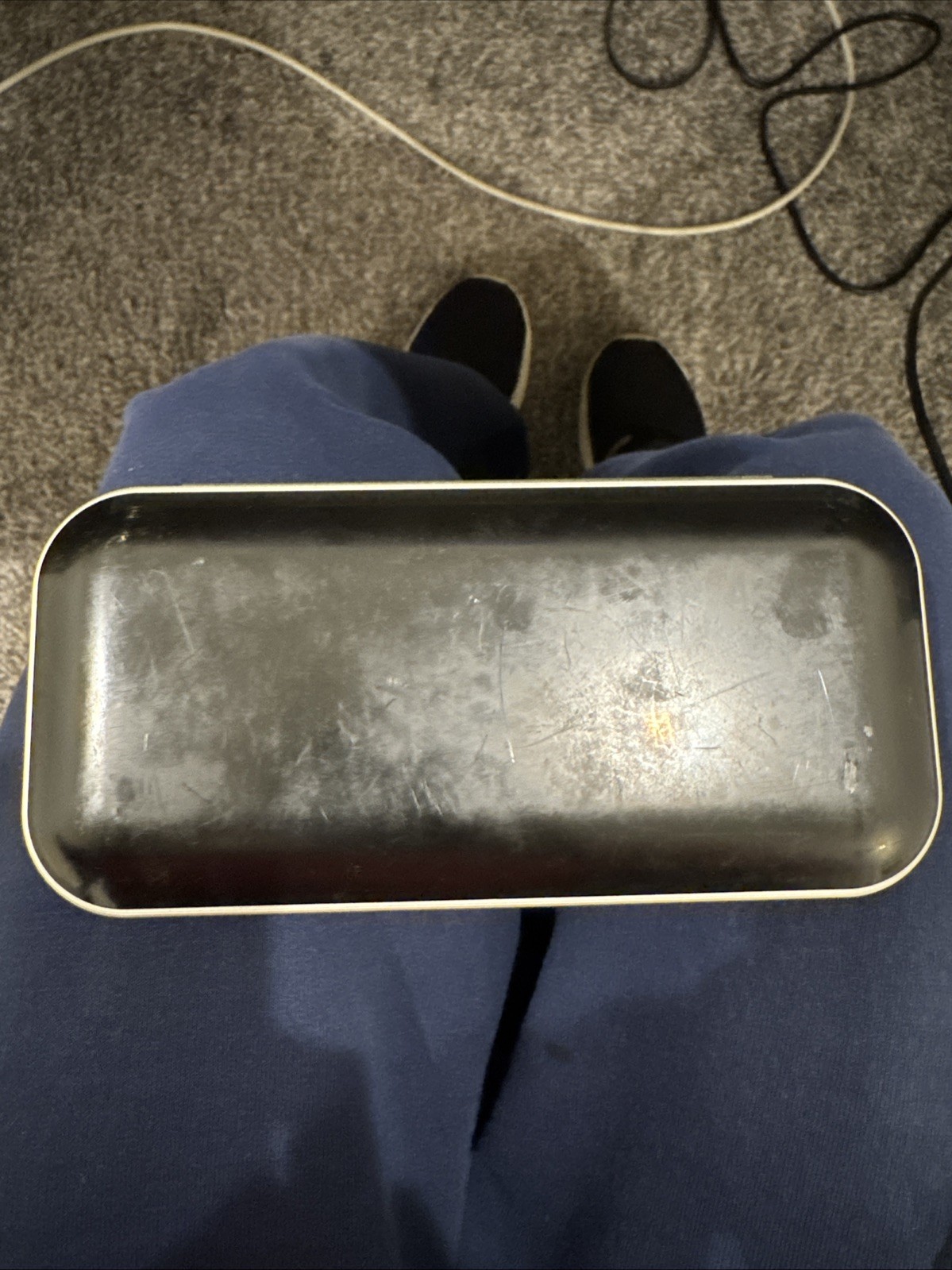 Used Silver PSP 3001 & Case **NO BATTERY & BATTERY COVER** **READ DESCRIPTION**