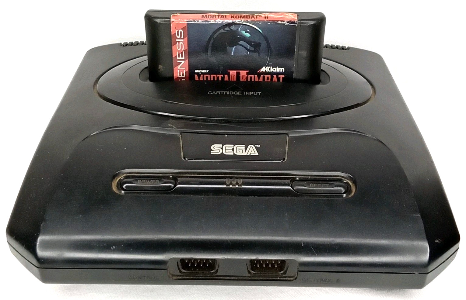 Vintage Sega Genesis Model 1 Console Bundle Mortal Combat II Retro Gaming 1990s
