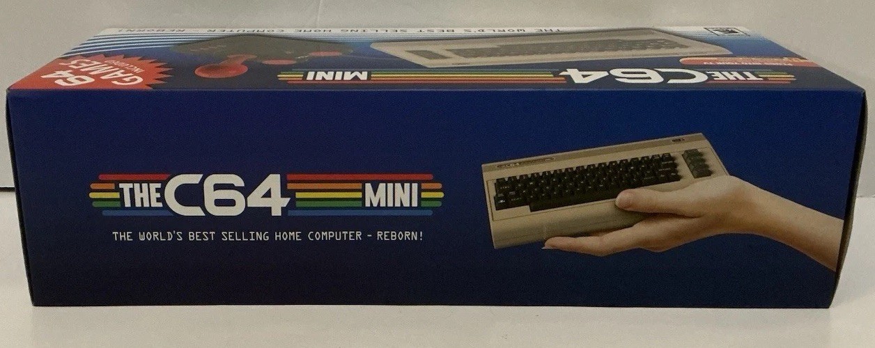 THE C64 MINI COMMODORE 64 BOXED HDMI CONSOLE BRAND NEW FACTORY SEALED