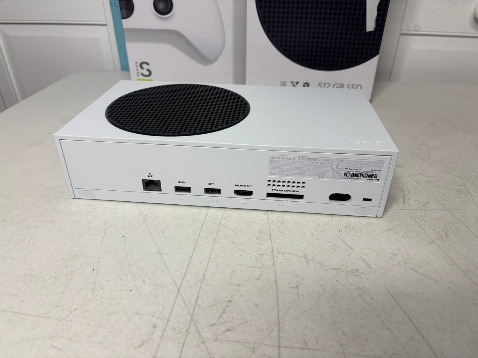 Microsoft Xbox Series S 512GB Game Console Bundle WiFi & White Controller w/ Box