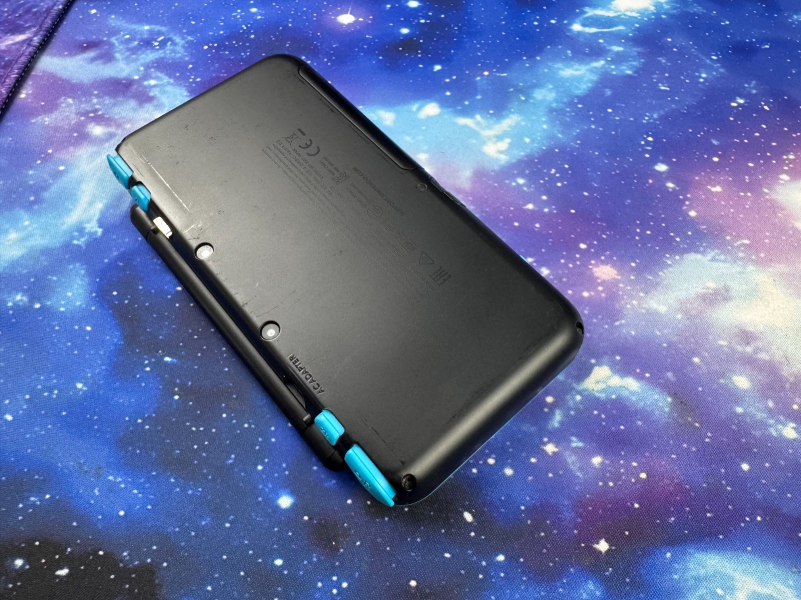 USB-C INBUILT CAPTURE CARD Blue Black New Nintendo 2DS XL Console 128gb REGFREE