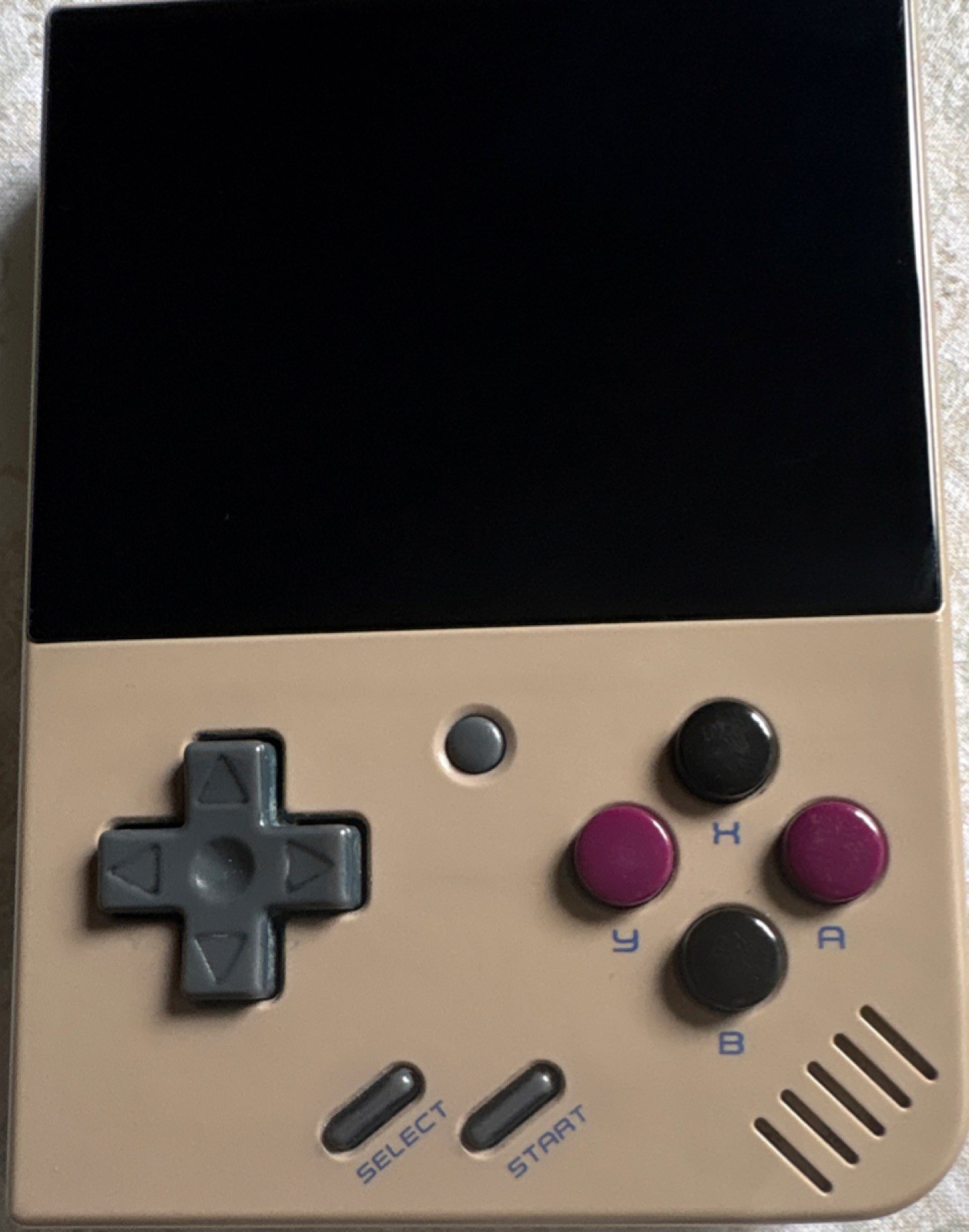 Miyoo Mini+ Handheld Retro Console 64GB USB-C 640×480 GBA Style Beige