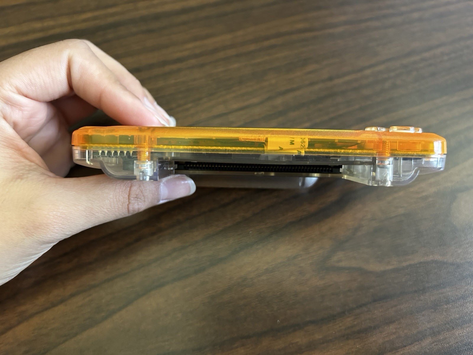 clear orange Bandai Wonderswan Color WSC w/ Backlit IPS Screen-FAST SHIPPING