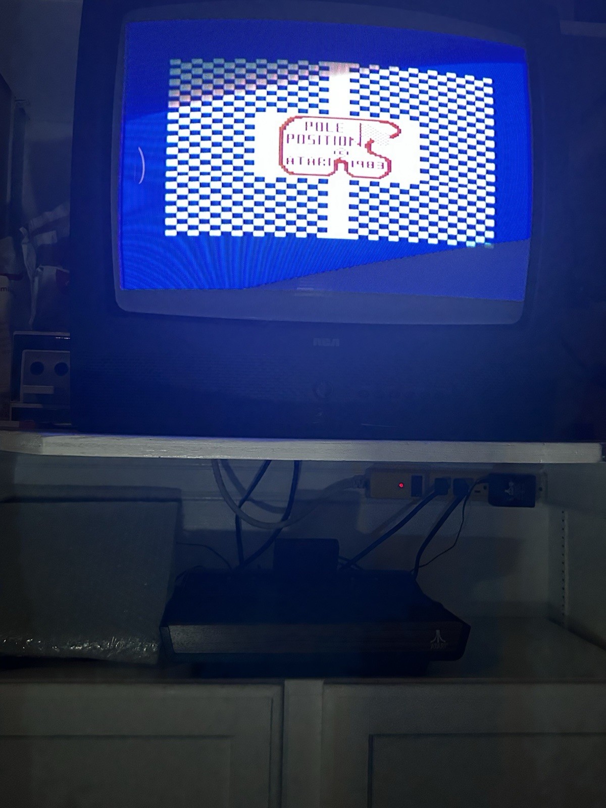 VTG Atari CX-2600 Video Game Console Bundle Tested/Works 7 games 1 Manual 4 Cont