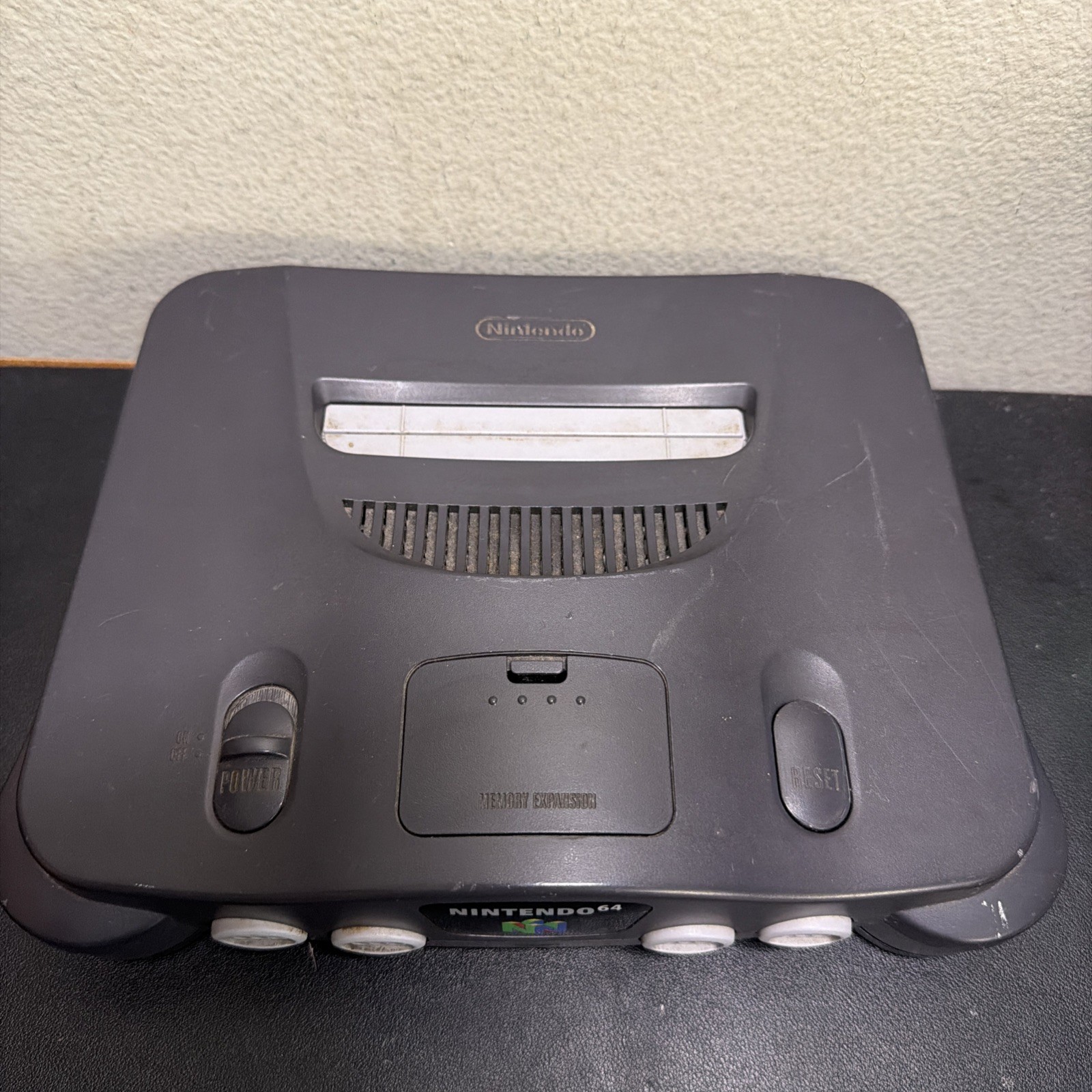 Nintendo 64 N64 Console Gaming System Only NUS-001 Black Console Only No Jumper