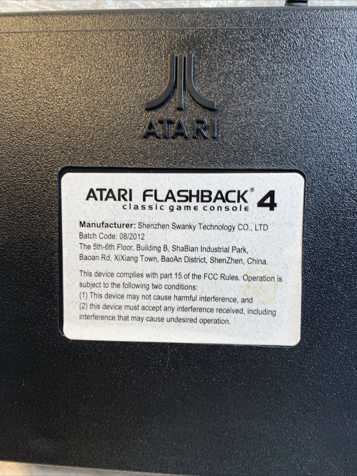 Atari Flashback 4 Classic Game Console Special Edition 76 Built-In Games Tested