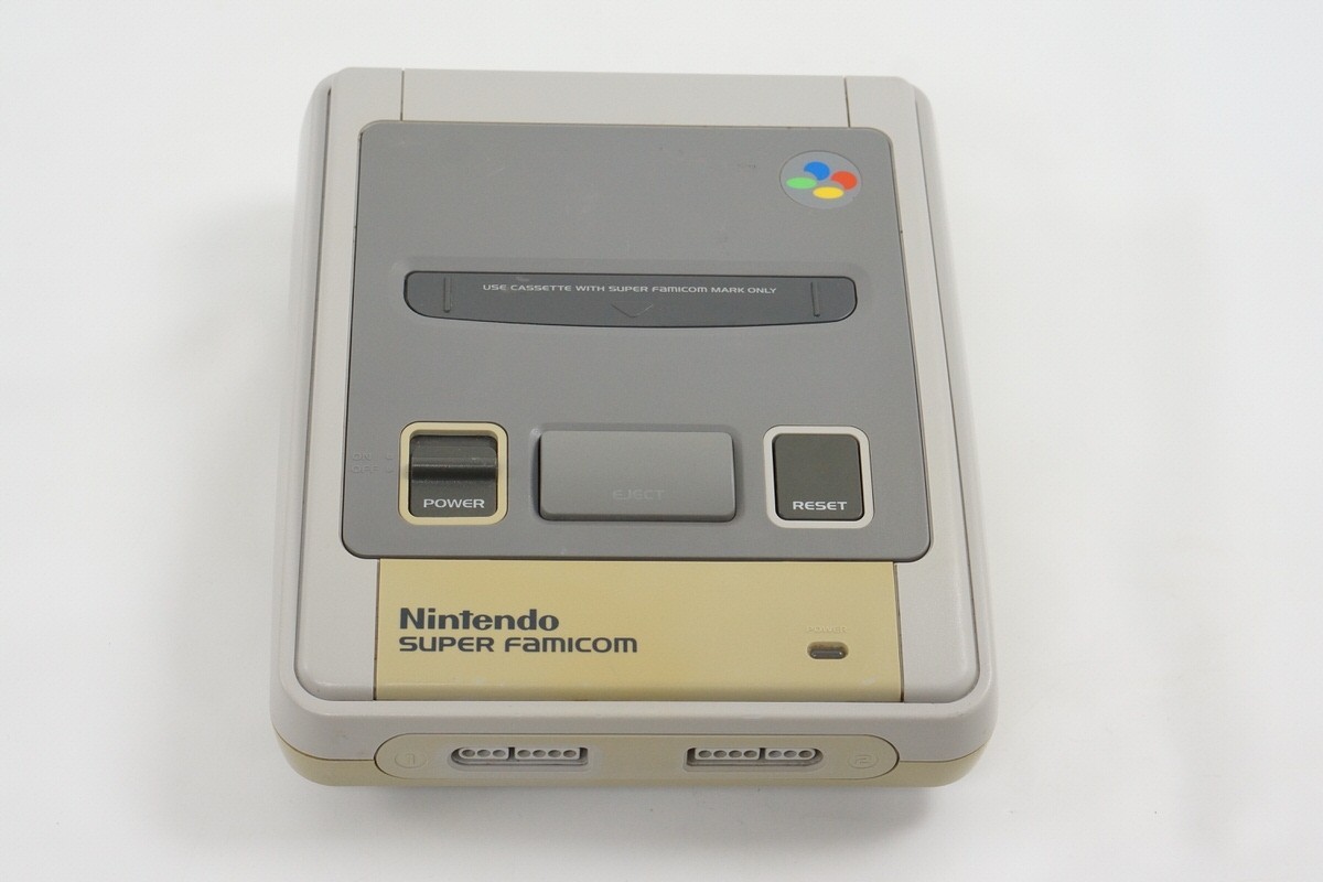 Super Famicom Console SHVC-001 Nintendo Tested System wz 4 Games SM10389384