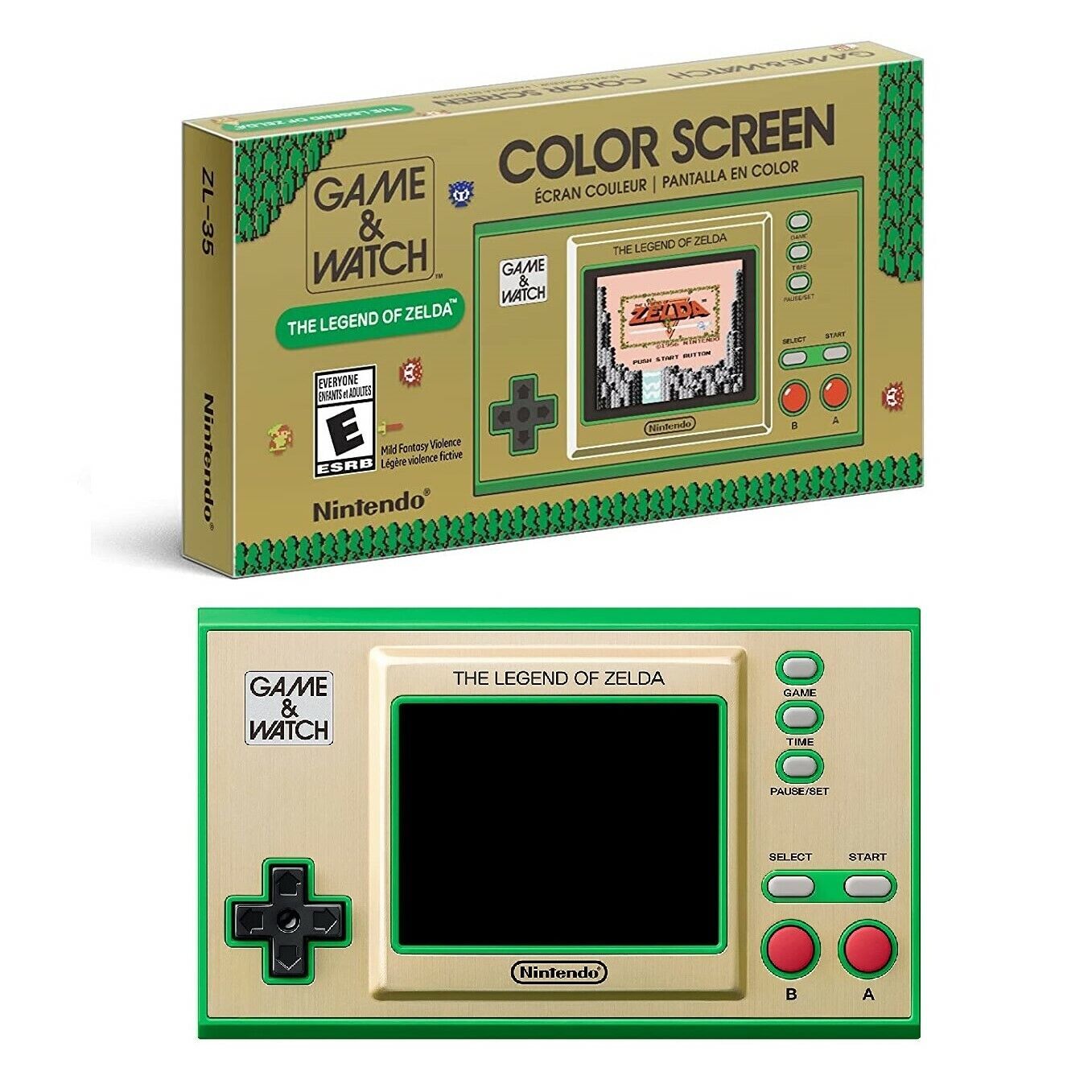 NEW Nintendo Game & Watch Legend of Zelda Handheld Console ** Ships Worldwide **