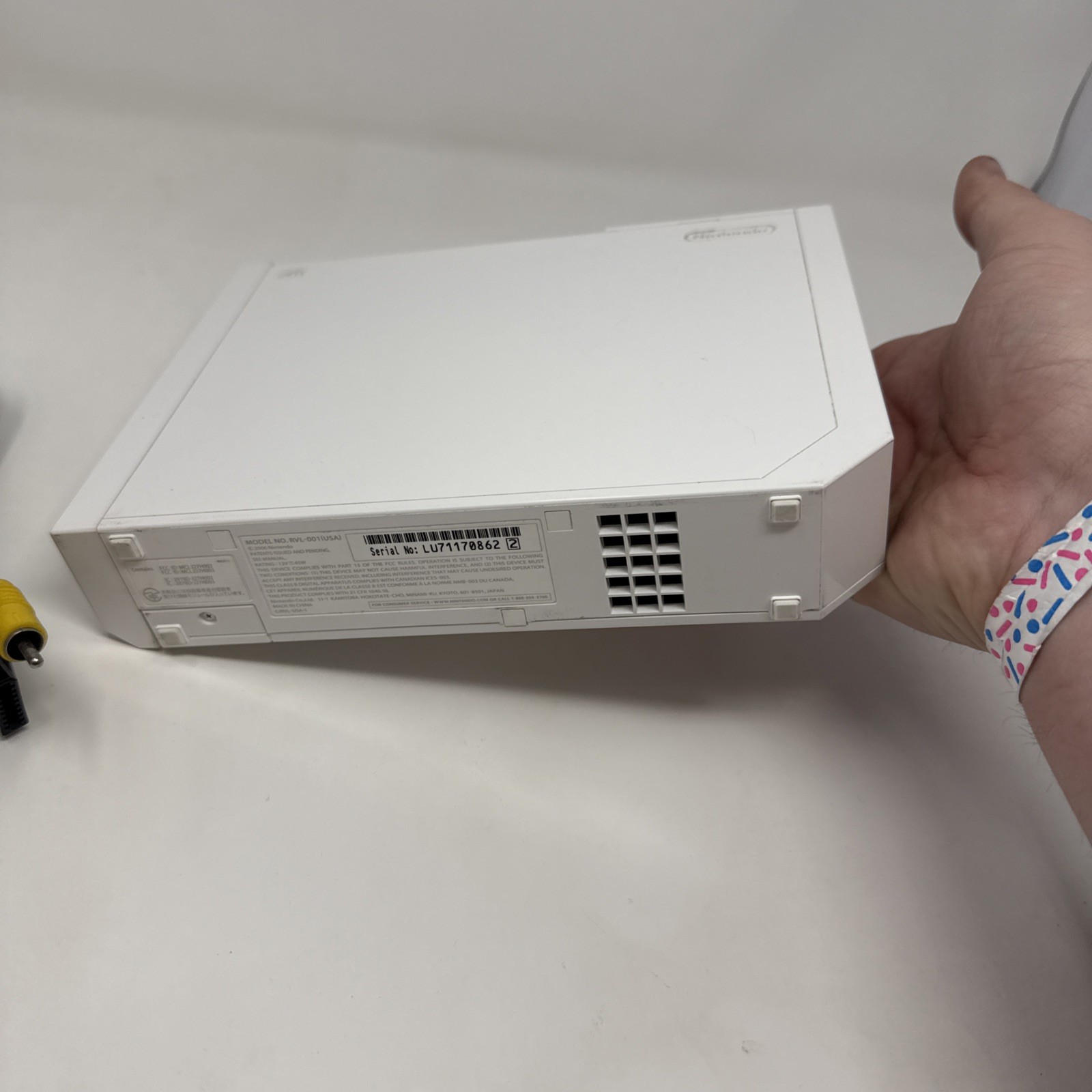 Nintendo Wii RVL-001 Console Bundle – Nintendo Wii Tested And Working