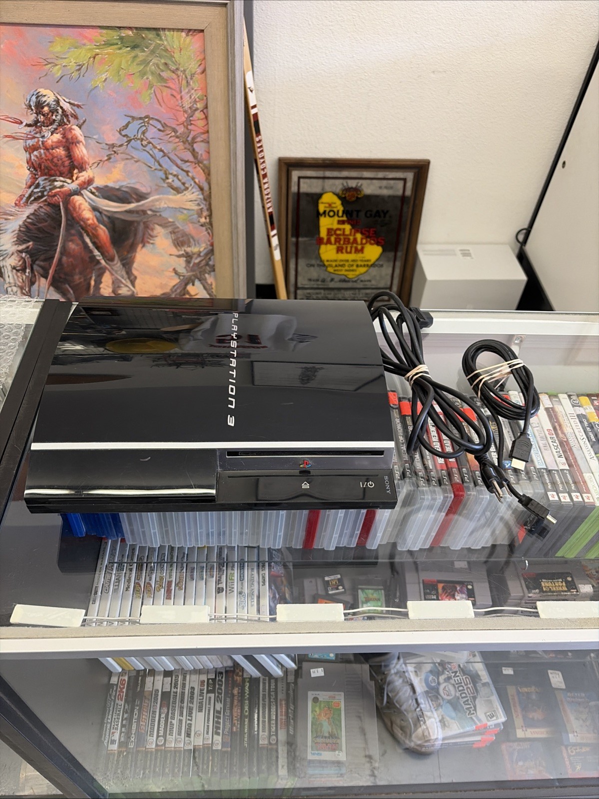 Ps3 Playstation 3 40GB Console + Power Cord And HDMI