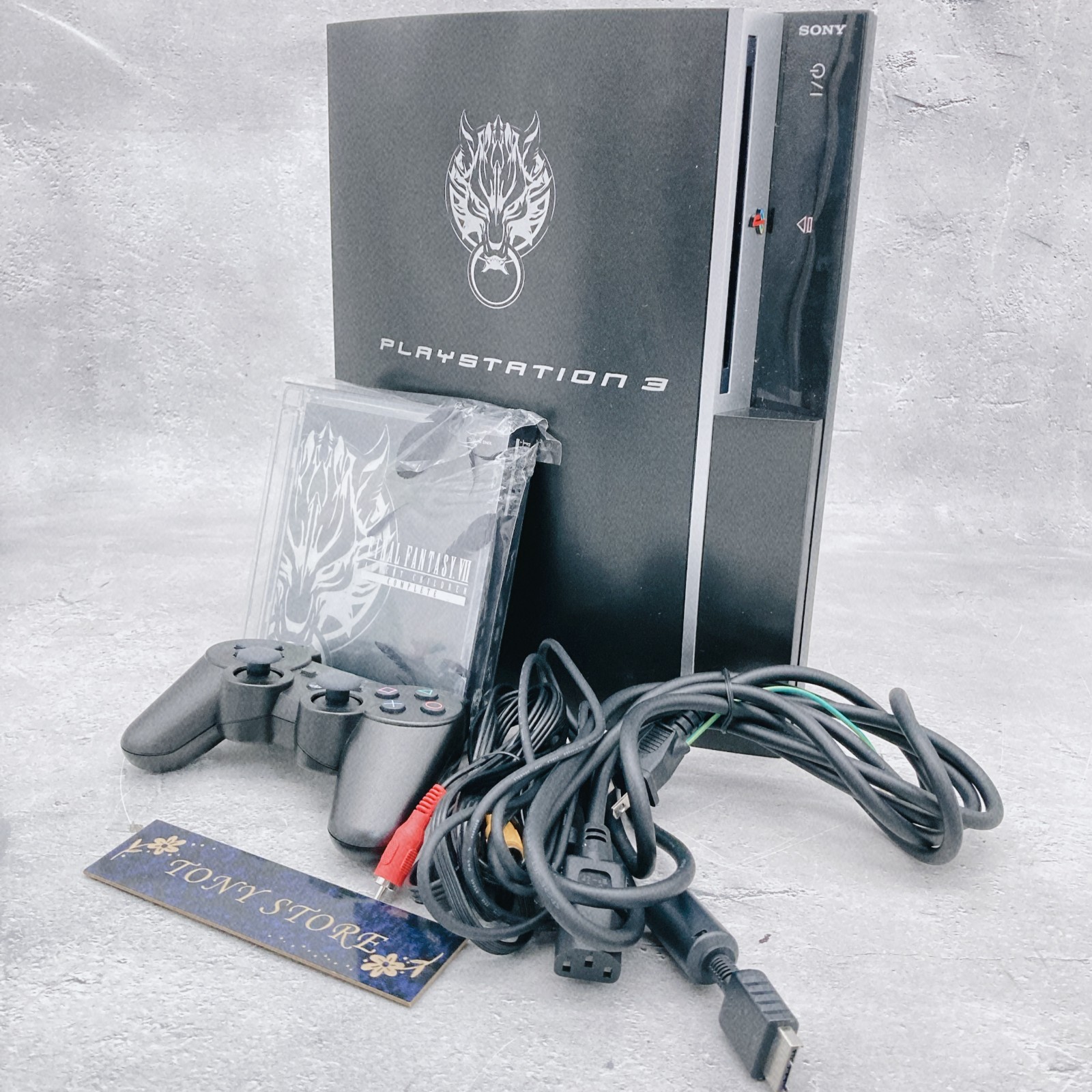 PS3 Playstation 3 Final Fantasy VII Advent Children Cloud Black XIII Trial Set