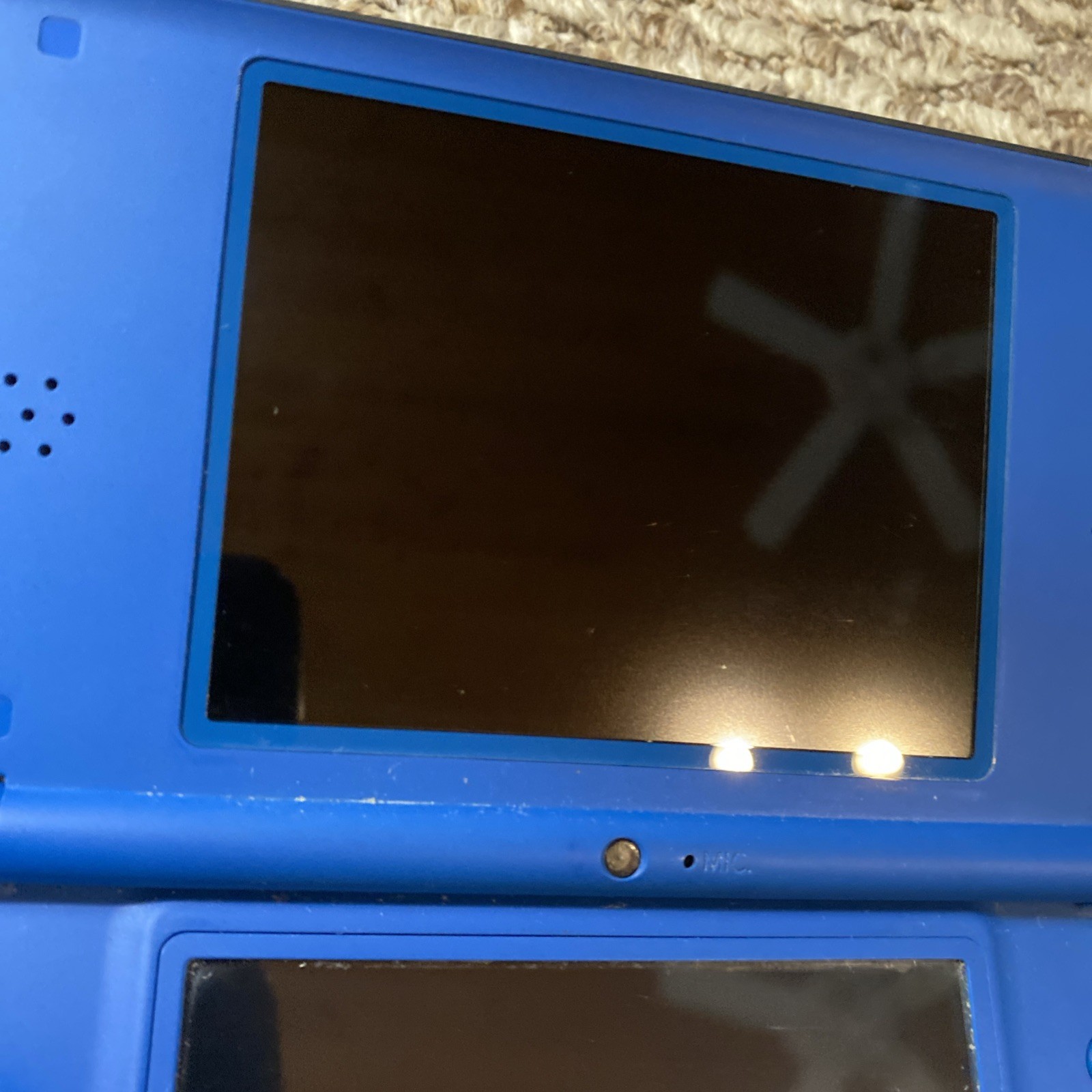 Nintendo DSI XL Blue Handheld Console Wi-Fi Capability w Charger Tested USA