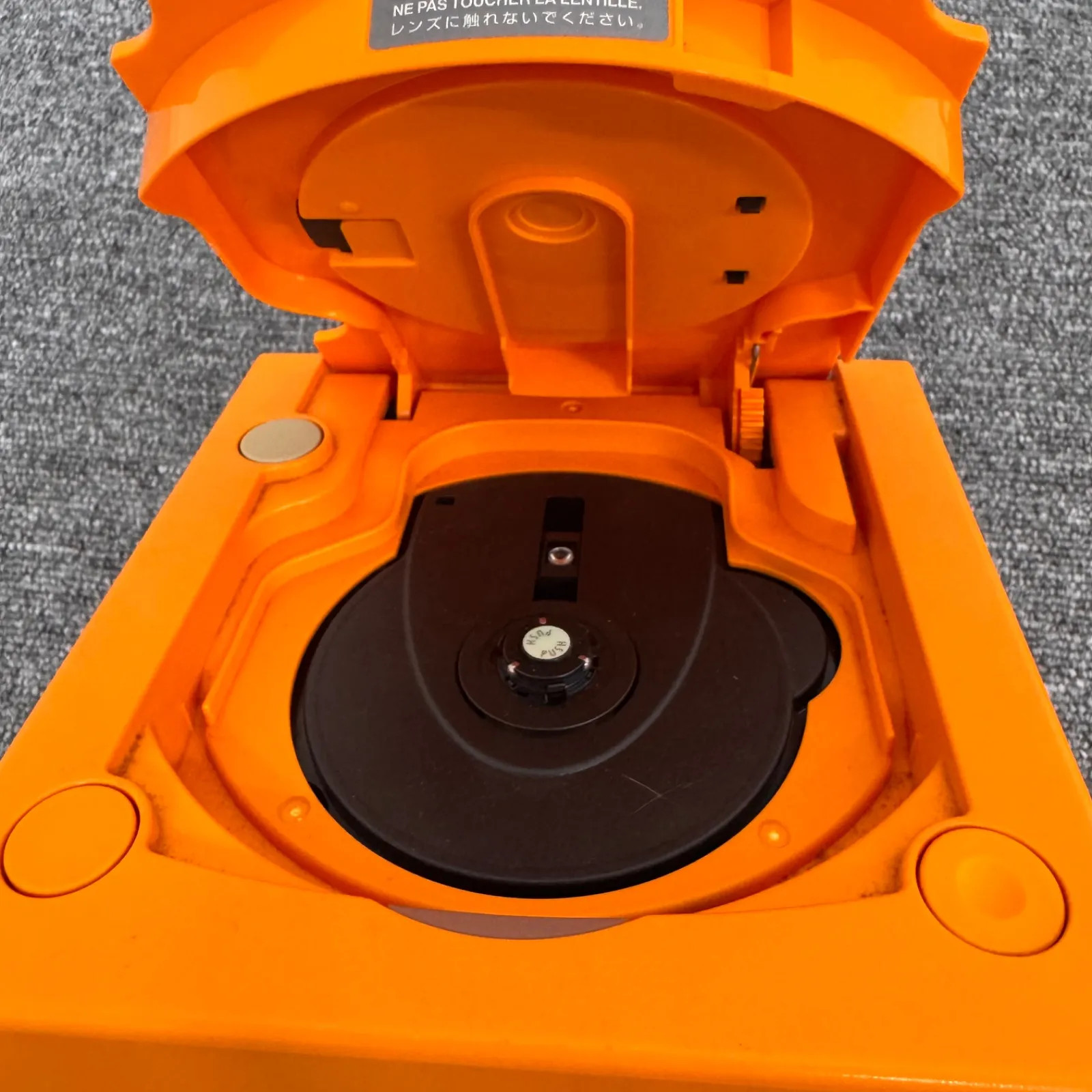 Nintendo GameCube Spice Orange Console 2 Controllers Biohazard 0 5.9×5.9×4.3in